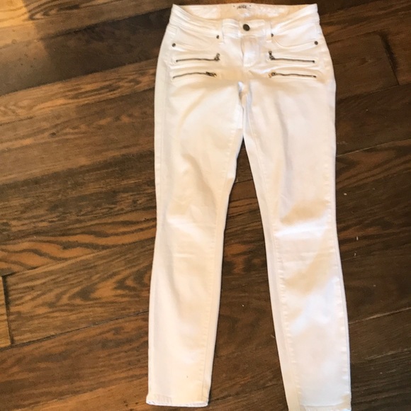 Edgemont ankle Paige jeans (white mist) - Picture 2 of 6